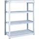 TRUSCO TUG型軽中量ボルトレス棚 200kg 単体型 940×474×H1200 4段 TUG200-43S-4 1台(1個)（直送品）
