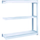 トラスコ中山 TRUSCO TUG型軽中量棚200kg連結 1240X324XH1200 3段 TUG200-44K-3B 1台(1個)（直送品）