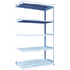 トラスコ中山 TRUSCO TUG型軽中量棚200kg連結 1240X624XH2100 5段 TUG200-74L-5B 1台(1個)（直送品）