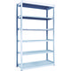 TRUSCO TUG型軽中量ボルトレス棚 200kg 単体型 1240×474×H2100 6段 TUG200-74S-6 1台(1個)（直送品）