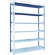 TRUSCO TUG型軽中量ボルトレス棚 200kg 単体型 1540×474×H2100 6段 TUG200-75S-6 1台(1個)（直送品）