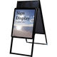 常磐精工 TOKISEI ポスターグリップスタンド看板ケース付屋内用A2両面ブラック PGSKP-A2RB 1台 819-0876（直送品）
