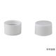 日電理化硝子 キャップ(ポリプロピレン樹脂) 白 Sー1用 100個入 308004 1袋(100個) 62-9975-72（直送品）