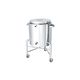 MONOVATE 片テーパー型ジャケット汎用容器 脚付 80L KTT-ST-J-L-47 1個 63-1206-79（直送品）