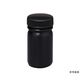瑞穂化成工業 広口びん 黒色 PE 50mL 0082BK 1個 63-1279-03（直送品）