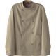 セブンユニフォーム コックコート・男女兼用・長袖 ベージュ LL QA7365-7 1着（直送品）