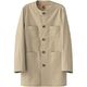 セブンユニフォーム コート・男女兼用・長袖 ベージュ LL QA7366-7 1着（直送品）