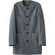 セブンユニフォーム コート・男女兼用・長袖 グレー LL QA7366-8 1着（直送品）