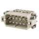 Harting 電源コネクタインサート Han A シリーズ オス 10極 16A 600 V 10 09200102612 1個（直送品）