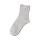 神戸生絲 婦人シルク混楽らくソックス 3970 グレー 4971751029892 1足（直送品）