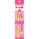 サンフレイムジャパン 4色軸のかきかた鉛筆 ピンク B 500-2301 1セット(5個)（直送品）