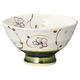 陶雅 飯碗 織部花唐草飯碗 [2個入] tga-2718-054（直送品）