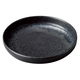 陶雅 中皿 窯変黒切立丸皿 [6個入] tga-4518-047（直送品）