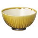 陶雅 飯碗 黄瀬戸削ぎ丸飯碗 [5個入] tga-5718-298（直送品）