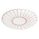 陶雅 取皿 菊割赤線取皿(有田焼) [2個入] tga-7118-020（直送品）