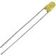 日本ライトン LiteーOn LED， 黄， スルーホール実装， 3 mm 砲弾型 (Tー1)， LTLー4251N 1ロット(100個)（直送品）