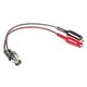 Pomona Electronics 同軸テストリード 45V ac， 黒 ， 赤， 150mm 2631 1個（直送品）