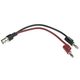 Pomona Electronics 同軸テストリード 500V ac， 黒 ， 赤， 140mm 3073 1個（直送品）