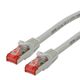 SECOMP Roline Cat6ケーブル， 2m， グレー オスRJ45， S/FTP 21.15.2602-100 1個（直送品）