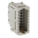 ハーティング モジュール メス HanーModularシリーズ，25極 09140253101 1個（直送品）