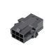 molex コネクタハウジング 6極， 172767， 黒 172767ー3006 1ロット(10個)（直送品）