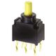 ニデックコンポーネンツ 日本電産コパル電子 押しボタンスイッチ， モーメンタリ， PCB， 双極双投(DPDT)， FP2Fー2MーZ 1個（直送品）