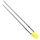 LED， 黄， スルーホール実装， 3 mm 砲弾型 (Tー1)， Lー934YD 1ロット(5個)（直送品）