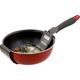 ベストコ IH 深型フライパン 20cm レッド ND-9452 ウォックパン モデルナ 4975970254967 1個
