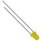 LED， 黄， スルーホール実装， 3 mm 砲弾型 (Tー1)， Lー7104YD 1ロット(100個)（直送品）