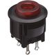ミヤマ電器 押しボタンスイッチ， ラッチ， パネルマウント， 単極単投(SPST)， DSー664KーCーLーSーKーTR 1個（直送品）