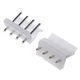 モレックス Molex ピンヘッダ 4極 5.08mm 1列 10ー32ー1041 1ロット(10個)（直送品）
