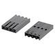 モレックス Molex コネクタハウジング 4極 ピッチ:2.54mm 1列 50ー57ー9004 1ロット(10個)（直送品）