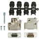 MH Connectors Dーsubコネクタ， 15極， D45ZK15ーDM15SーK 1個（直送品）