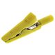 SKS Kontakttechnik ヒルシュマン 930318103 わに口クリップ 8A 4mm， 黄 1個（直送品）