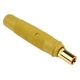 Hirschmann Test & Measurement バナナソケット メス 黄 真鍮， 931804703 1個（直送品）