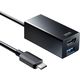 サンワサプライ USB Type-Cハブ付き HDMI変換アダプタ USB-3TCH35BK 1個
