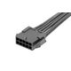 モレックス Molex コネクタ付リード線， コネクタ1極数:10， コネクタ1行数:2， 2147581102 1個（直送品）