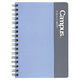 コクヨ ポケットノート(ツインリングとじ)5号A6罫幅6mm ノ-412NB 1セット(400枚:50枚×8冊)