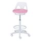 アズワン ナースチェア(ラクーン/ワイド)リング付き ピンク NV-RP-W 1個 9-1291-01（直送品）