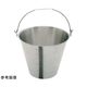 杉山工業 18ー8目盛付バケツ(ベース無)約13L SH-6549-13NBM 1個 67-2417-67（直送品）