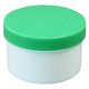 浅井商事 プラ壷 24810004 緑 50ML(100コイリ) 1箱(100入)（直送品）