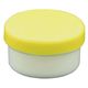 浅井商事 プラ壷 24810000 黄 5ML(100コイリ) 1箱(100入)（直送品）