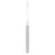 無印良品 ヘッドが交換できる歯ブラシ グレー やわらかめ 全長184mm 良品計画