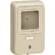 未来工業 未来 電力量計ボックス(ベージュ) WP-2J-Z 1個 204-1409（直送品）