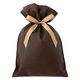 ヘッズ 不織布リボン付ギフトバッグーS/ブラウン（10枚）