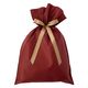 ヘッズ 不織布リボン付ギフトバッグーL/エンジ（10枚）
