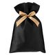 ヘッズ 不織布リボン付ギフトバッグーXS/ブラック 100枚（10枚×10セット）