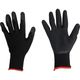 丸和ケミカル 天然ゴム背抜き手袋(ブラック) Mサイズ 762-M 1セット(10双) 569-2496（直送品）