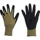 丸和ケミカル 発泡天然ゴム背抜き手袋(カーキ) Mサイズ 901-M 1セット(10双) 569-2503（直送品）