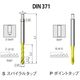 NOGA DINー371 一般用ポイントタップ M6x1.0 XT5 PD1BM6X1.06H5XT 1セット(10本)（直送品）